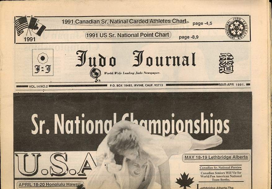 03/91 Judo Journal Newspaper